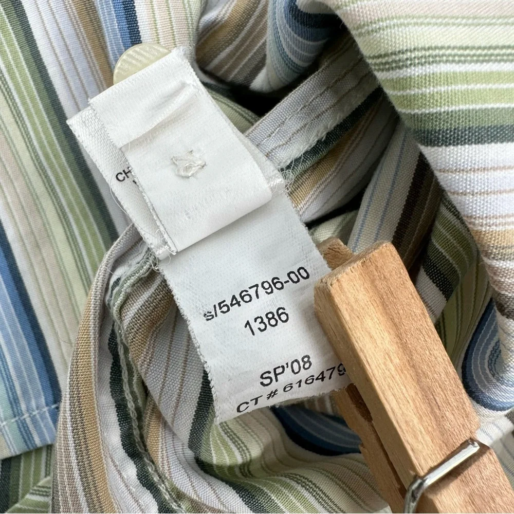 3/$15 Banana Republic Dress Shirt Mens XL Classic Fit Button Up Stripes 00s L/S
